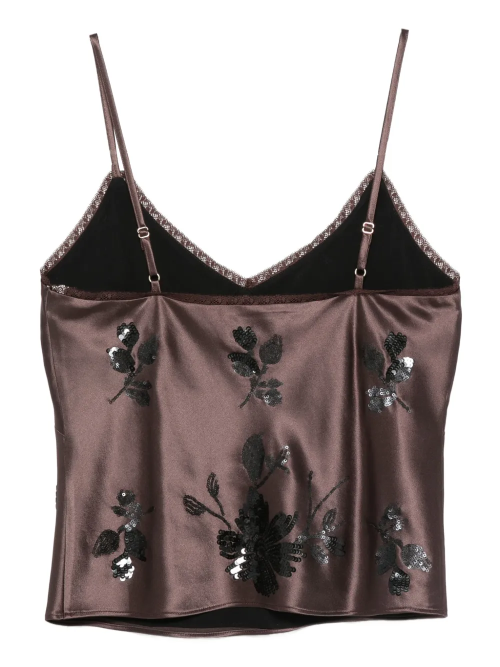 ERMANNO FIRENZE  sequin-embellished top | Vests & Tank Tops | Image 2