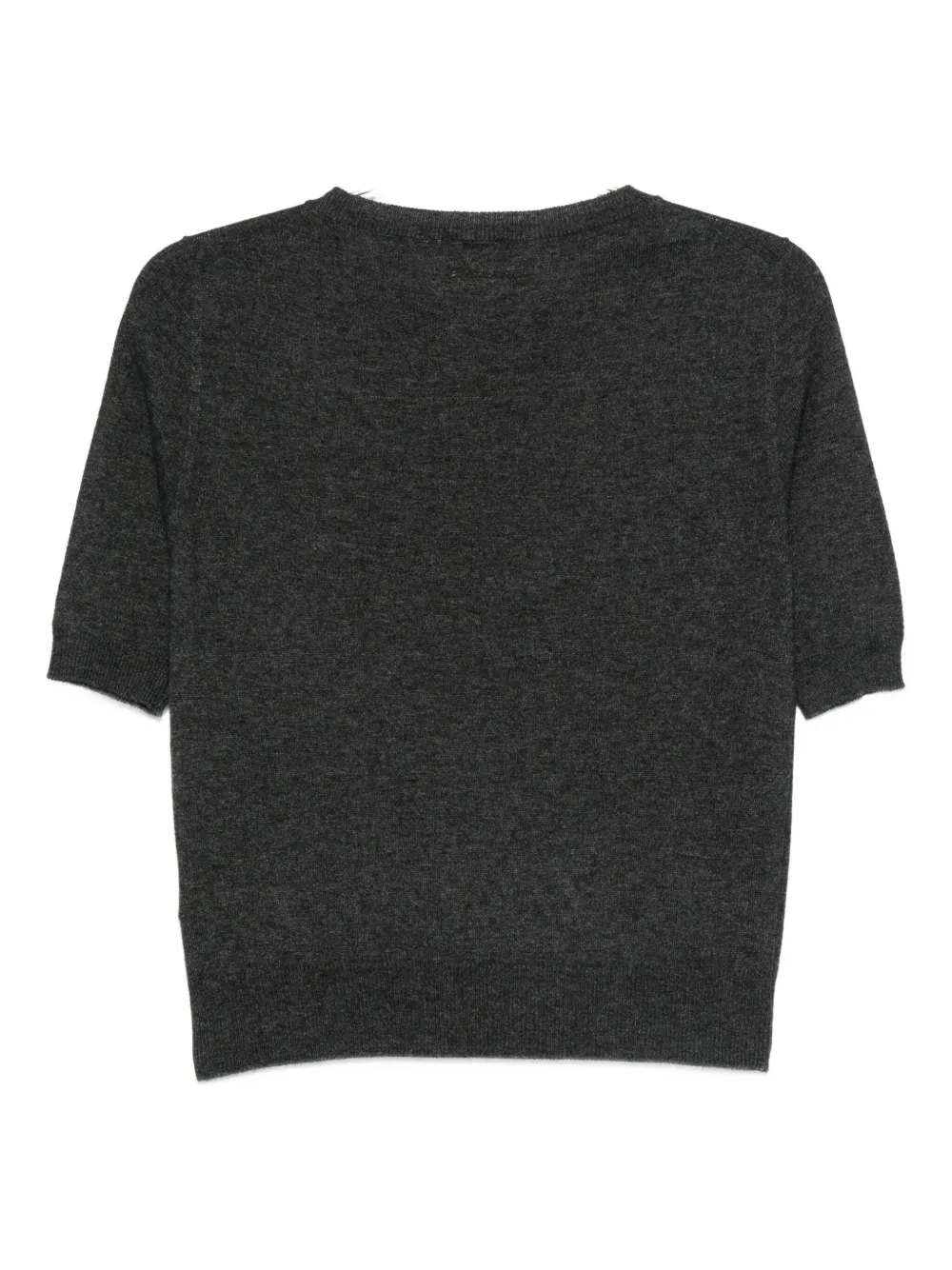 Ermanno Firenze Sequin-embellished Sweater In Gray