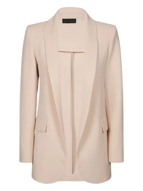 F.It shawl-lapels blazer