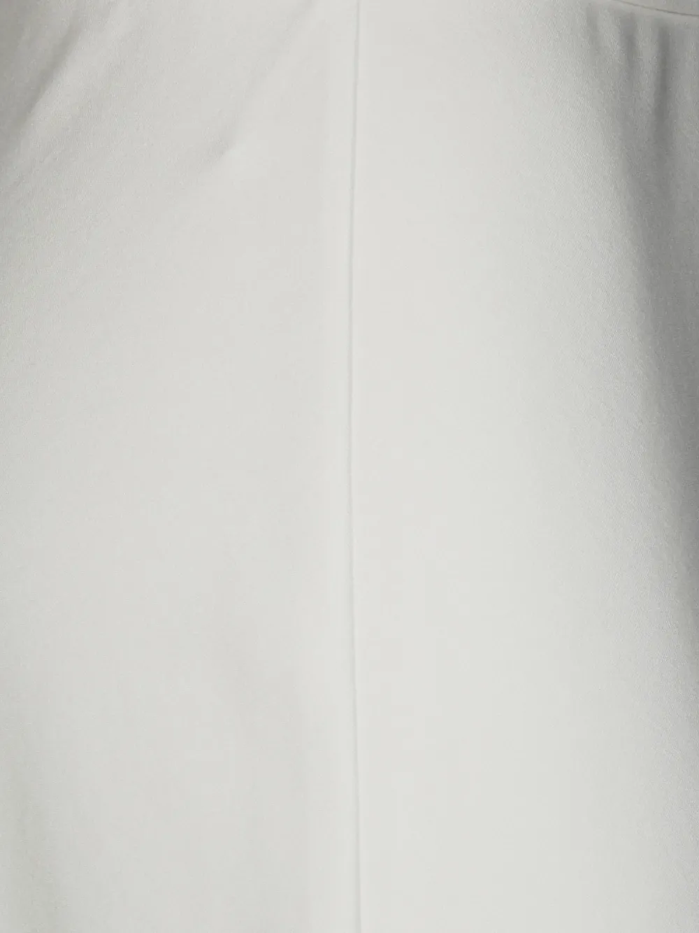 Max Mara Long Jersey Skirt High Waist In White