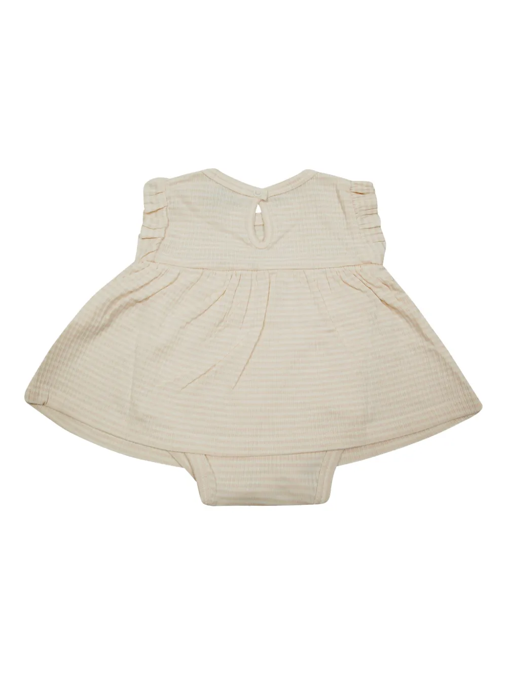 1 + IN THE FAMILY Gestreepte jurk - Beige