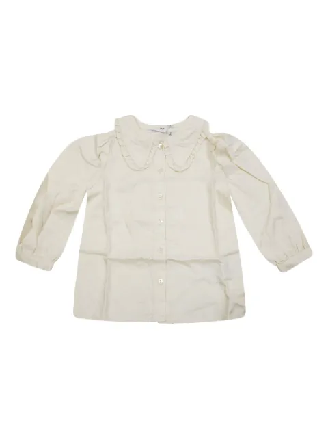 Molo Robbin ruffled-collar shirt