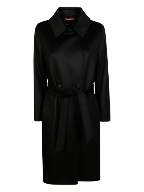 Max Mara belted buttoned coat