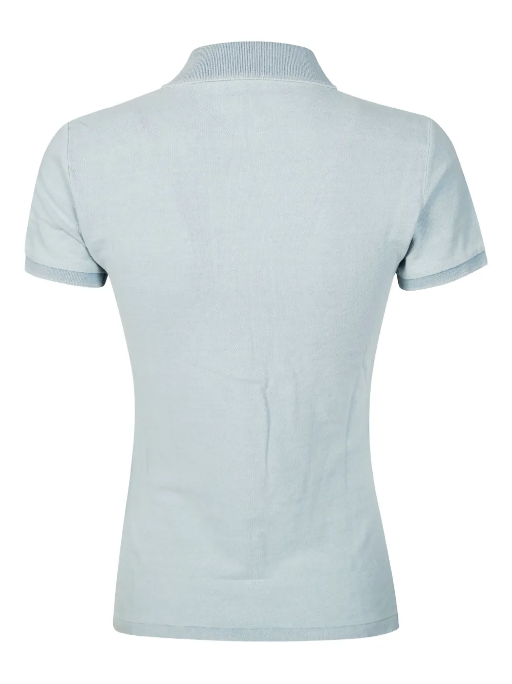 Polo Ralph Lauren Button-up gebreid poloshirt Blauw