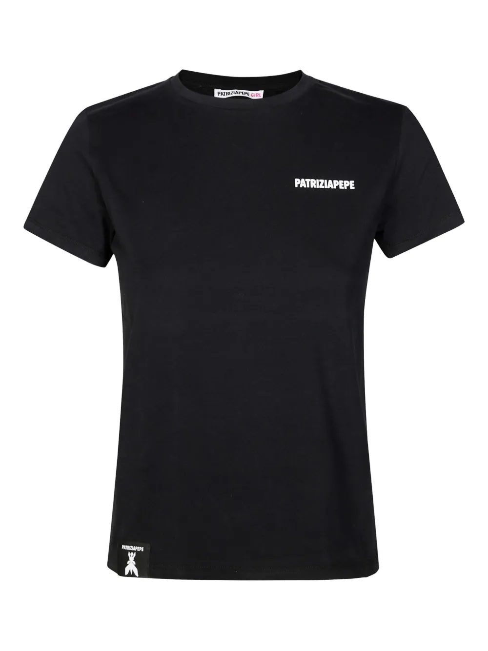 Patrizia Pepe girl T-shirt con logo - Nero