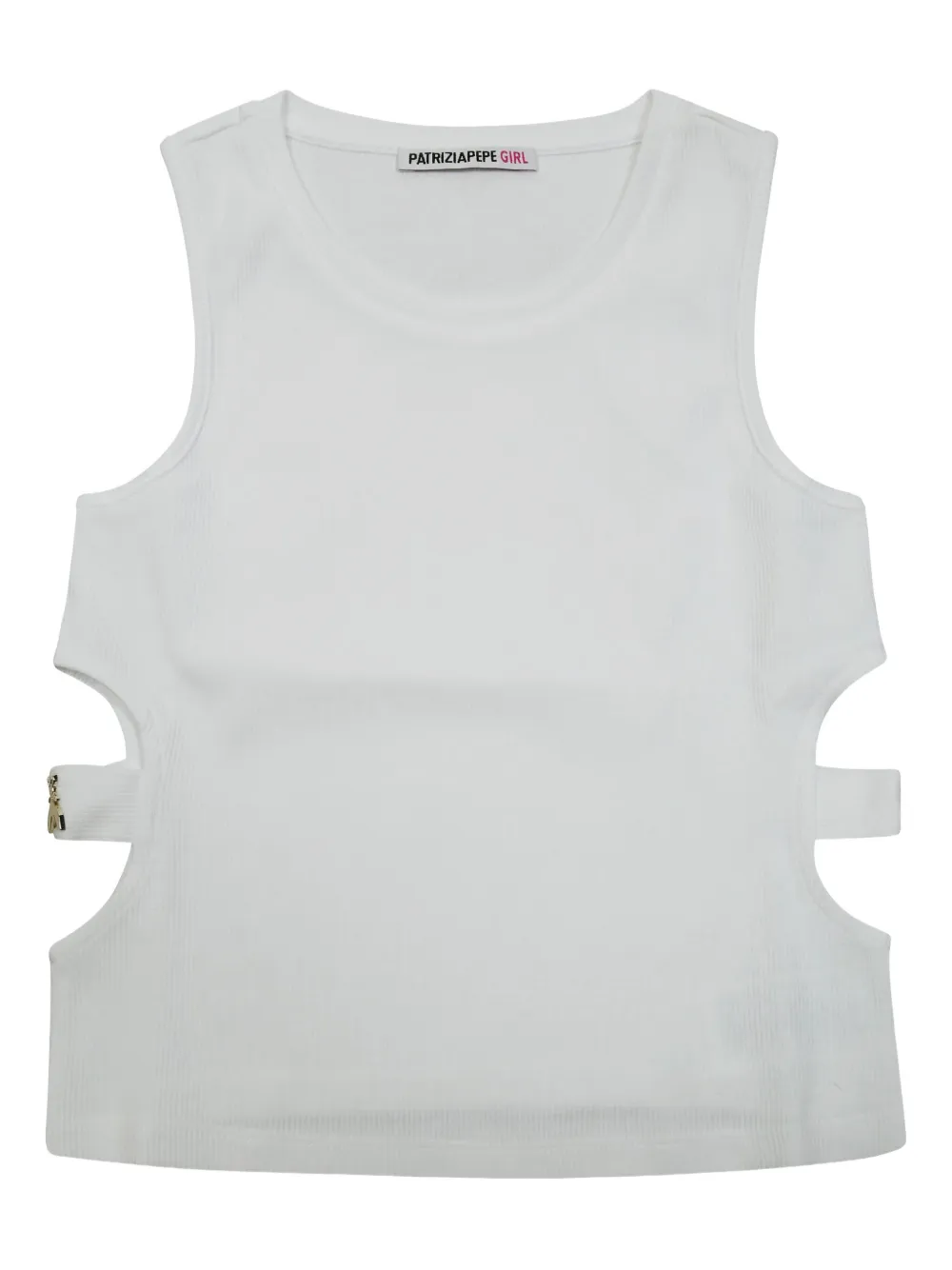 Patrizia Pepe girl top con aberturas | blanco | Image 1
