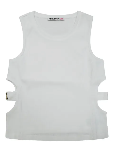 Patrizia Pepe girl top con aberturas