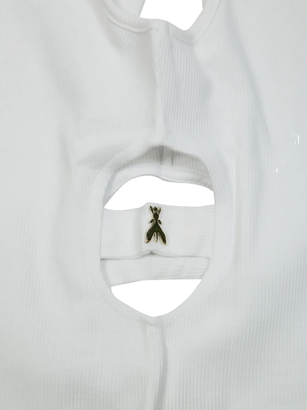 Patrizia Pepe girl Top met uitgesneden details Wit