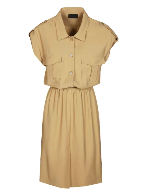 F.It button-up dress