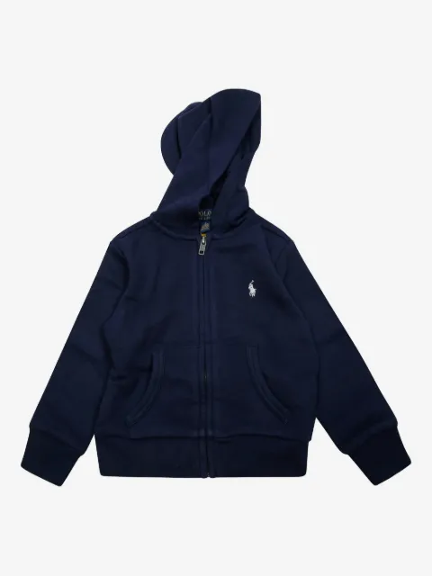 POLO RALPH LAUREN KIDS hoodie con cierre