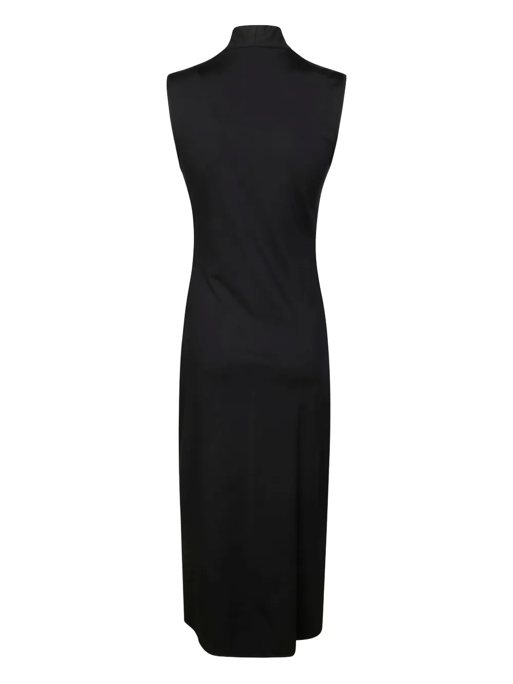Fit Sleeveless Dress In Black