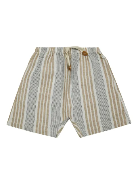 1 + IN THE FAMILY striped drawstring bermuda