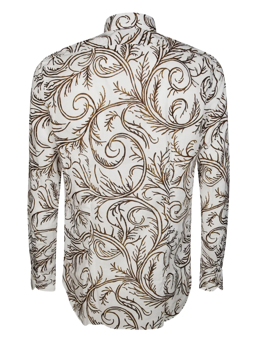 Xacus floral-pattern shirt - Wit