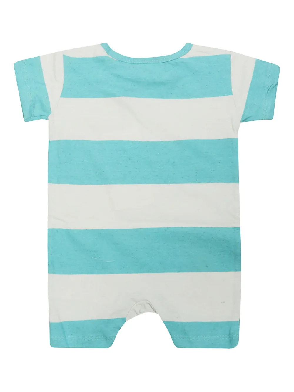 Molo Finn gestreepte romper met zeester - Blauw