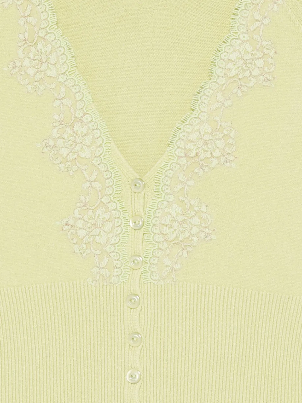 ERMANNO FIRENZE Cropped vest Groen