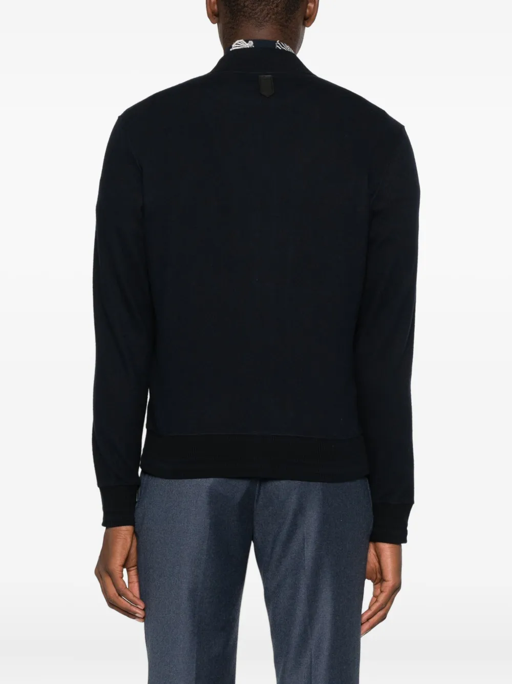 Canali Jack met rits Zwart