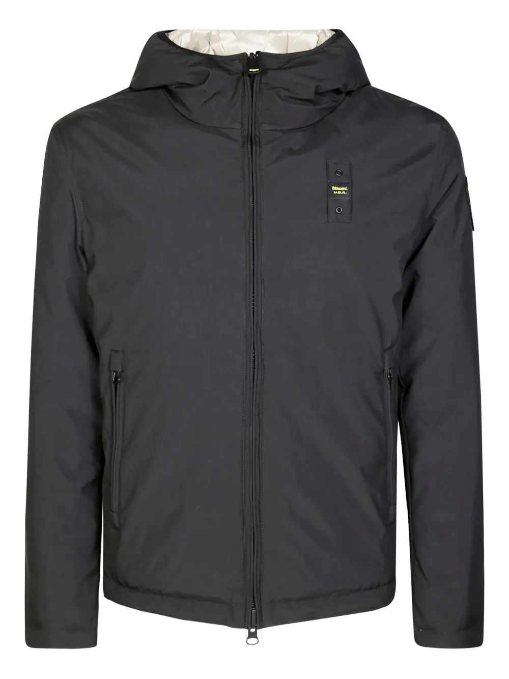 Blauer Ballard hooded jacket | Black | Image 1