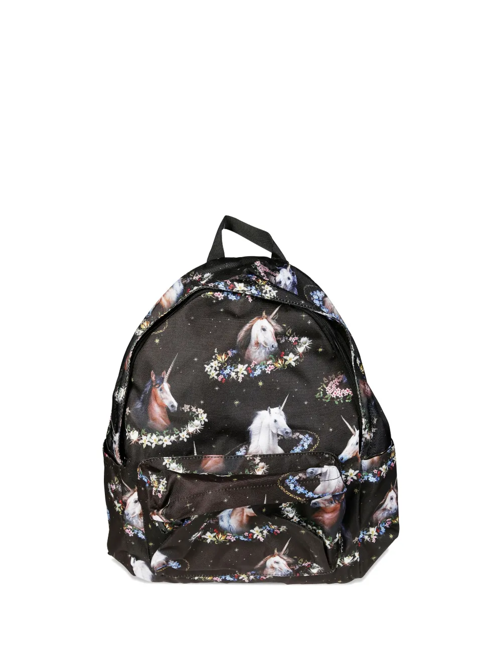 Molo Kids' Graphic-print Backpack In Black