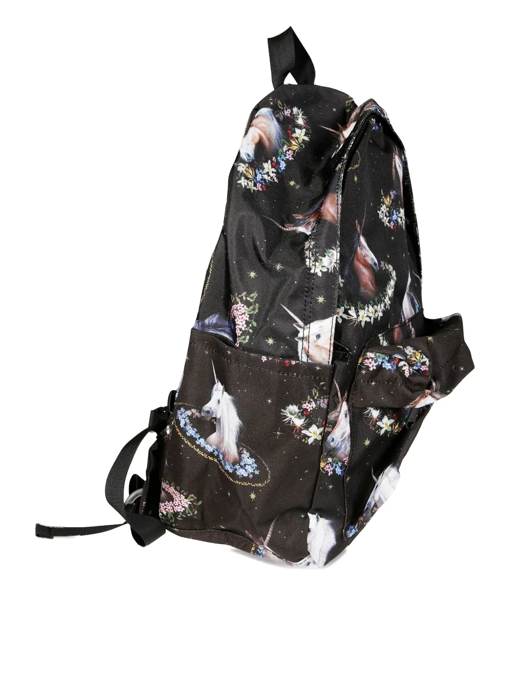 Molo Graphic-print Backpack In Black