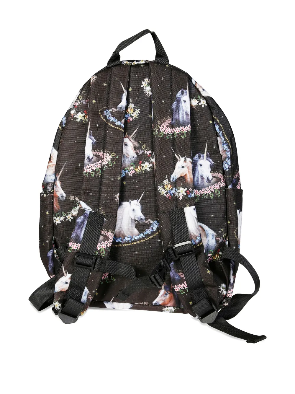 Molo Graphic-print Backpack In Black