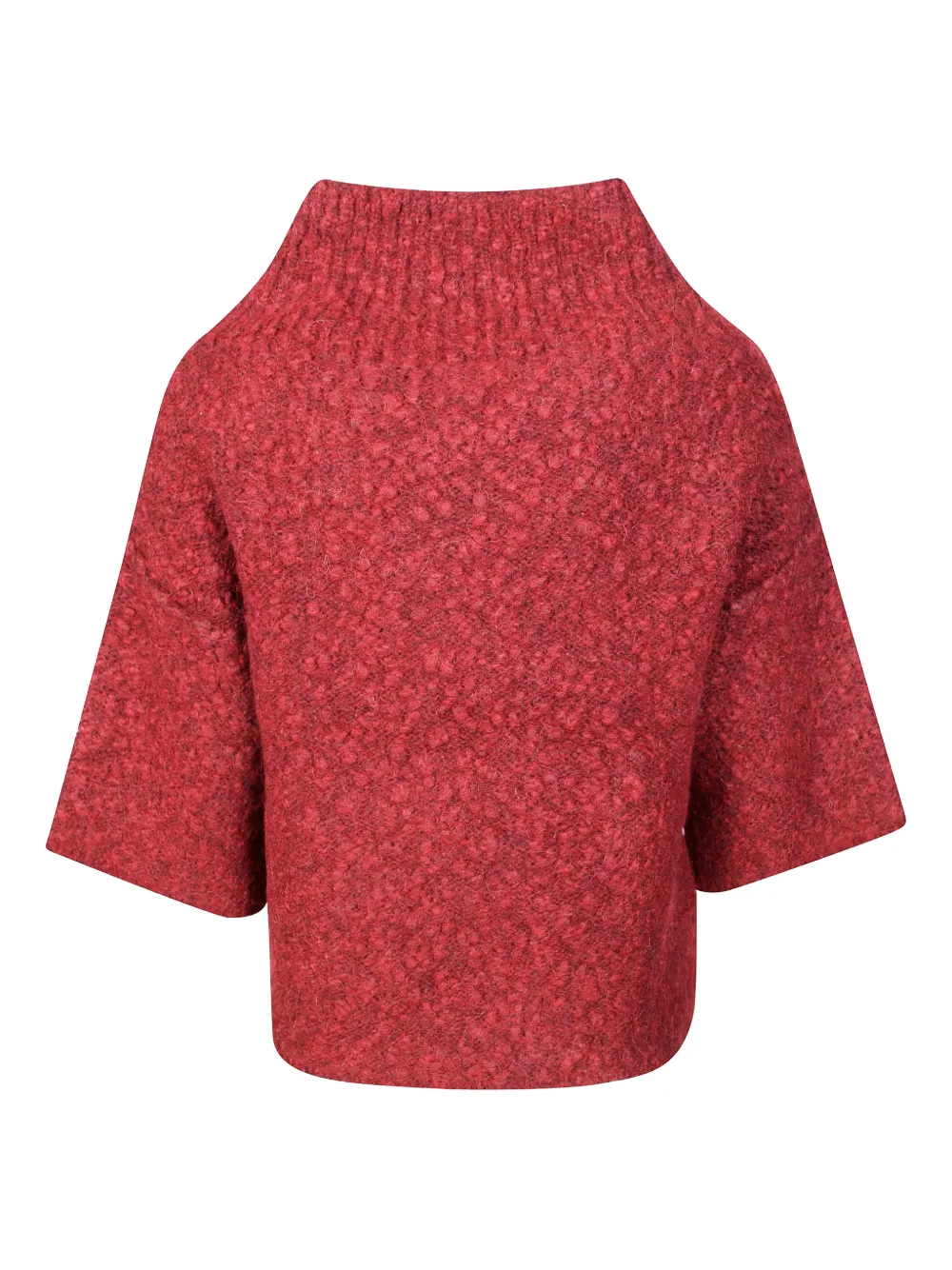 Max Mara Eccelso Funnel Neck Sweater In Red