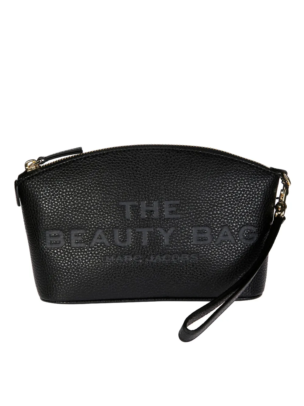 Marc Jacobs The Beauty Textured Makeup Bag In Black