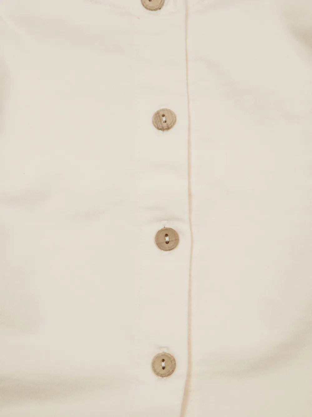 1 + IN THE FAMILY Vest met ruches Beige