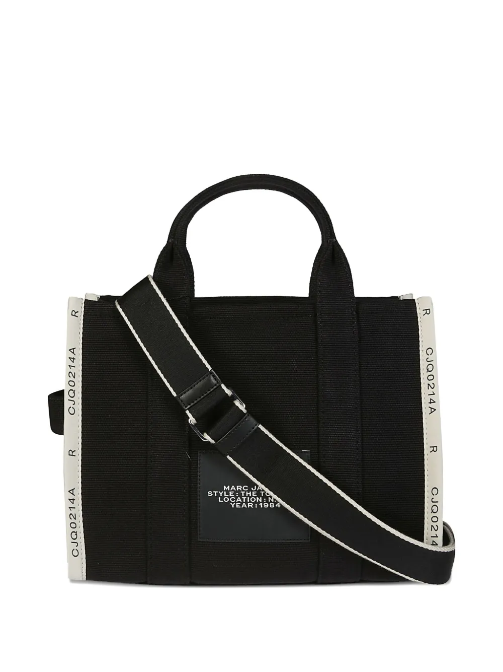 Marc Jacobs Medium The Jacquard shopper - Zwart