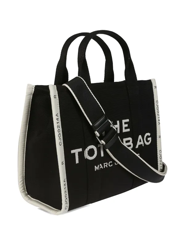 MARC JACOBS THE TOTE BAG ホワイト/ブラック Amazon.com: Marc Jacobs Women's The Monogram Small Tote, Beige