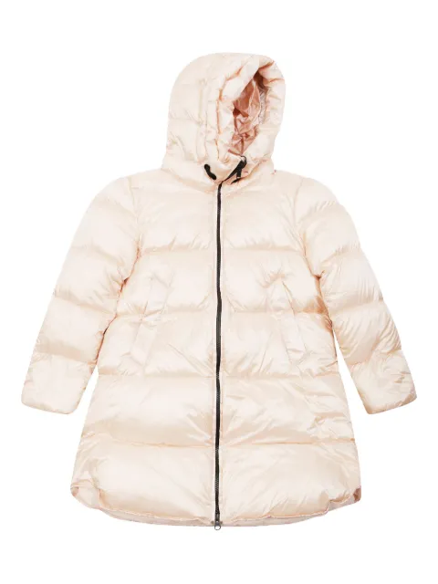 BOMBOOGIE KIDS hooded zipped padded coat