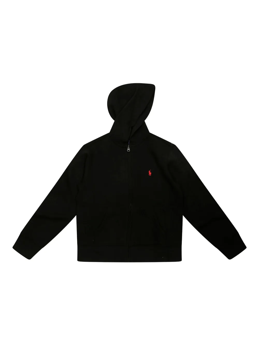 POLO RALPH LAUREN KIDS full-zip hoodie | Black | Image 1