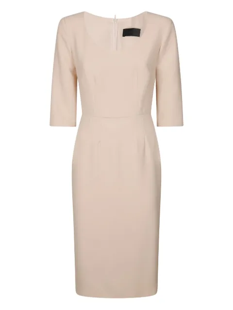 F.It scoop-neck midi dress