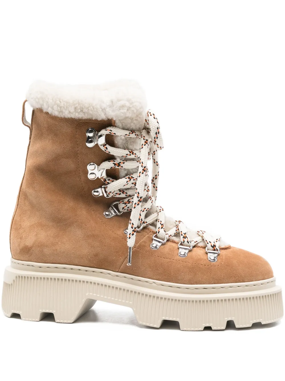 Santoni Houring suede boots Bruin