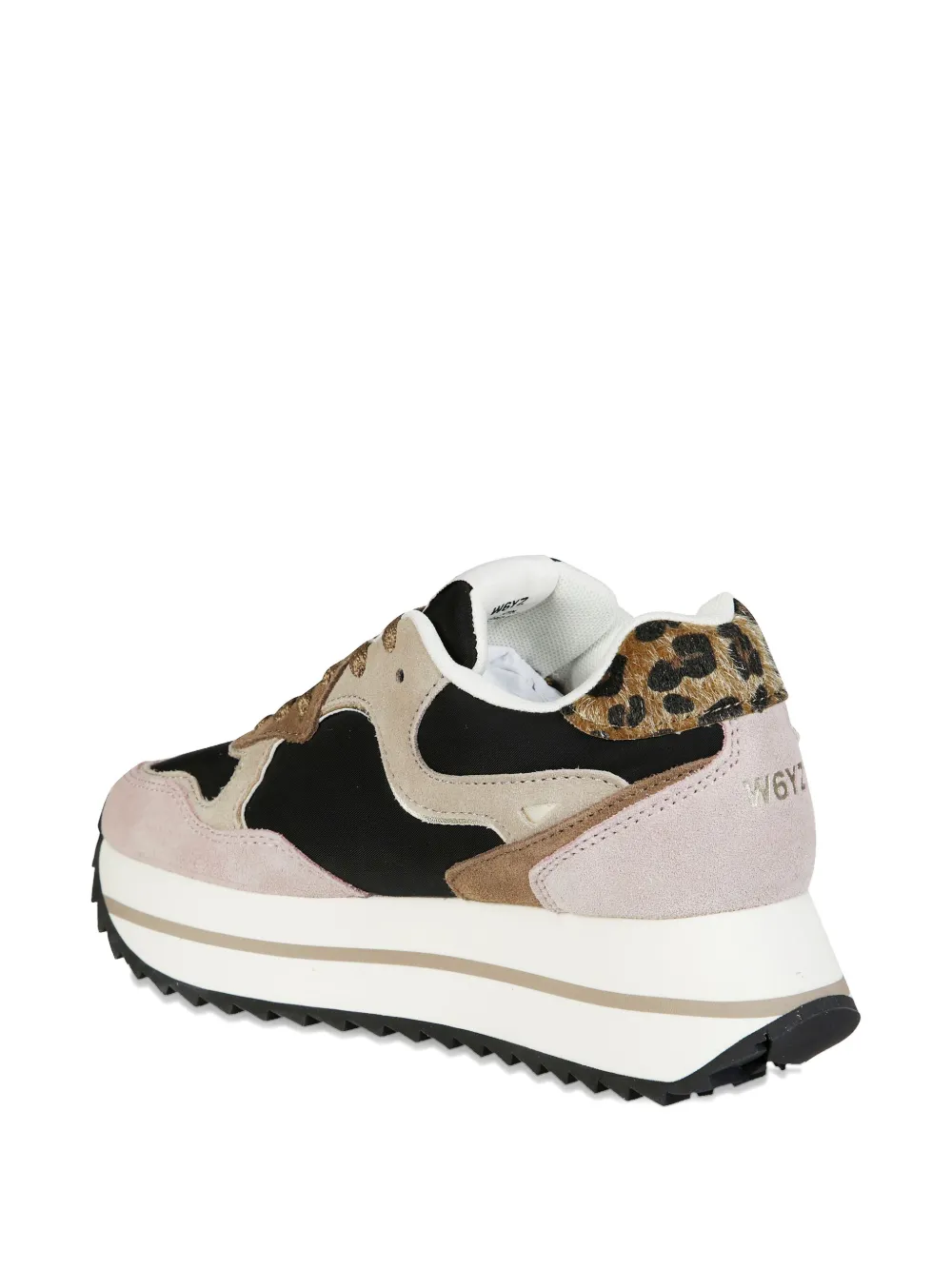 W6yz Deva Platform Sneakers In Pink