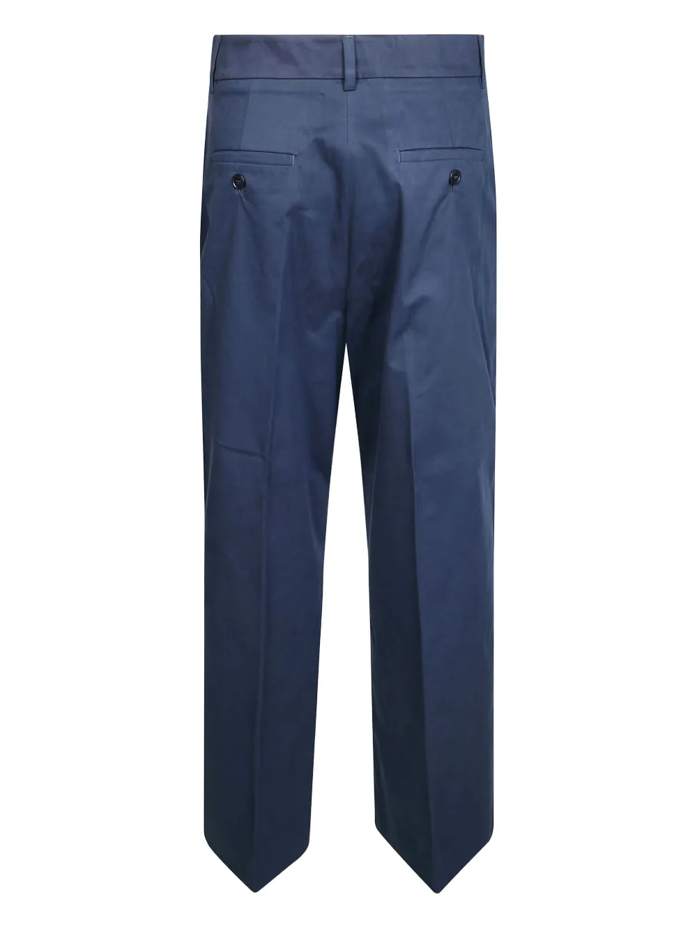 Weekend Max Mara straight-leg trousers - Blauw