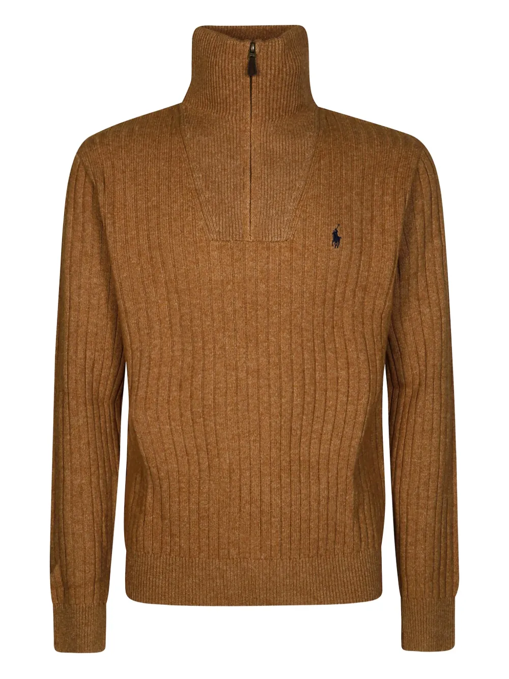 Polo Ralph Lauren ribbed-knit sweater - ブラウン Polo Ralph Lauren ribbed-knit sweater - ブラウン