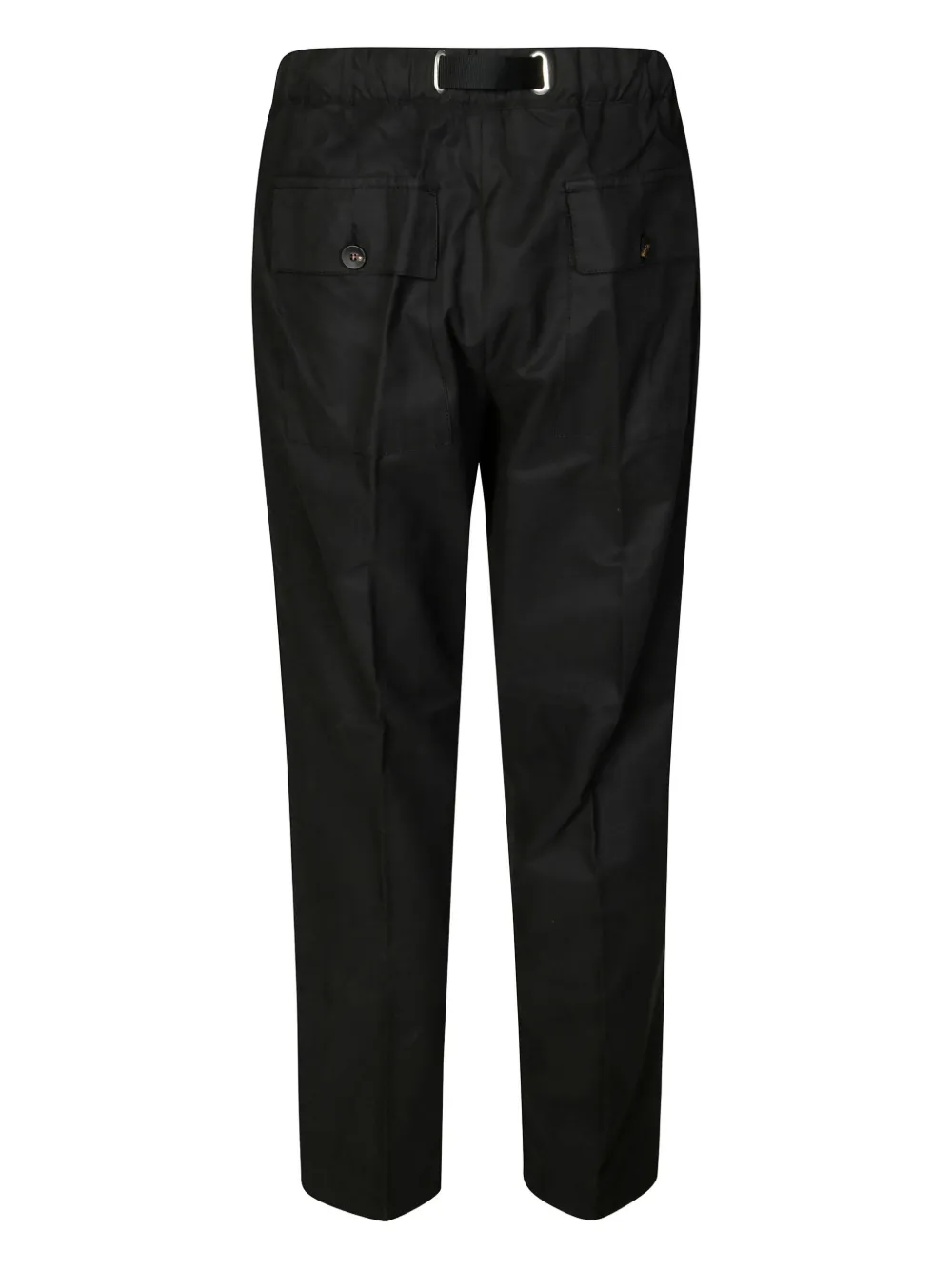 White Sand tasca fatigue buckle trousers - Zwart