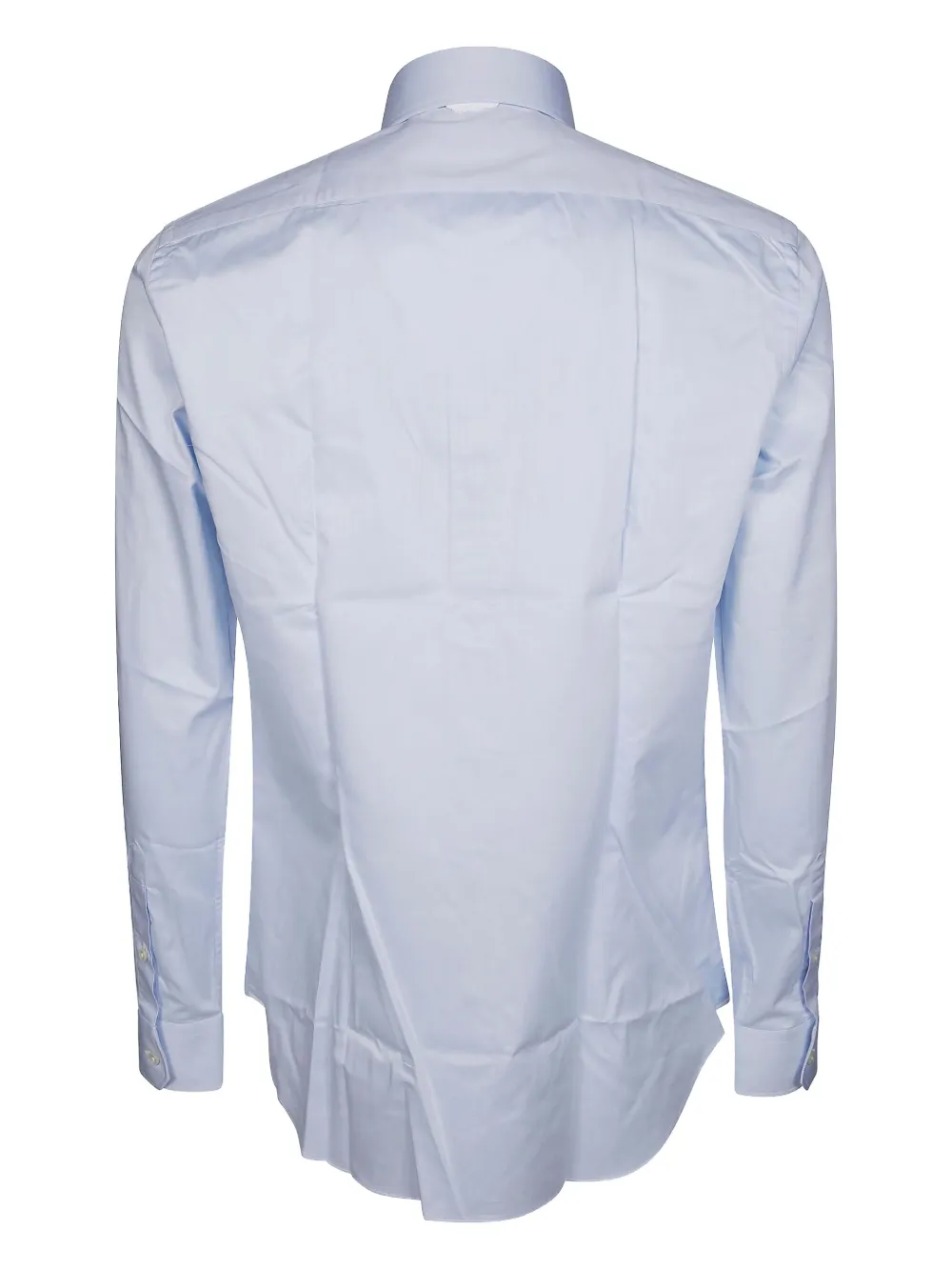 Xacus Light Blue Tailor Fit Shirt In Linen In Blue