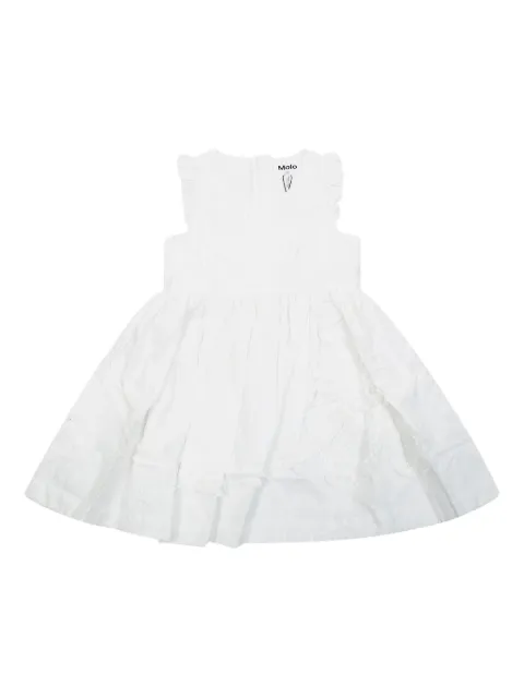 Molo Cortney ruffled embroidered dress