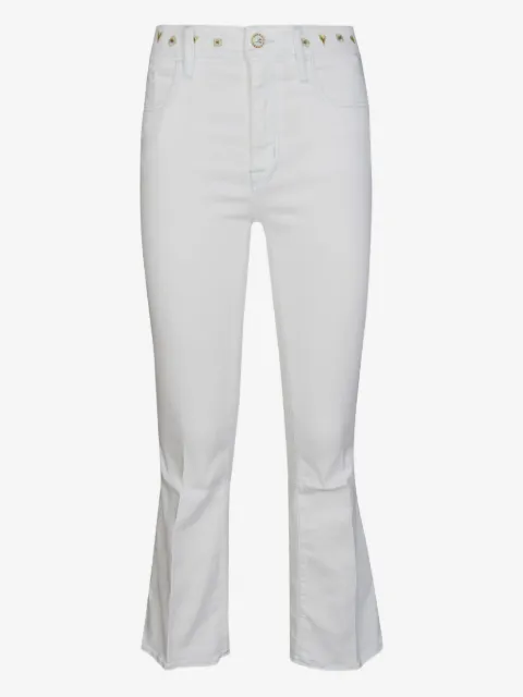 Jacob Cohën Victoria Jeans mit Blumenverzierung