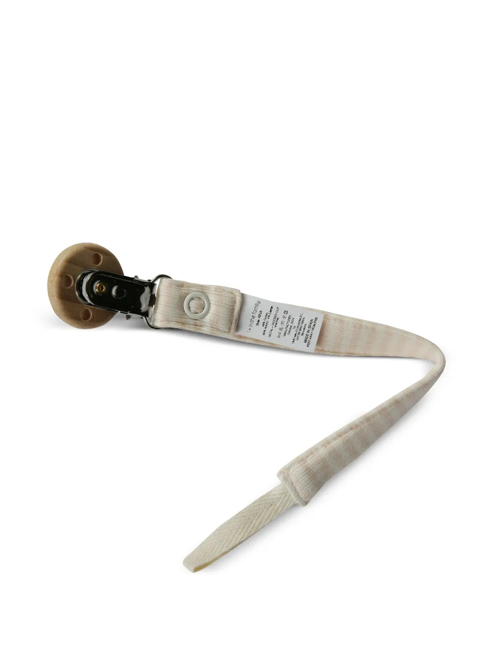 1 + IN THE FAMILY Aina striped pacifier clip | Image 2