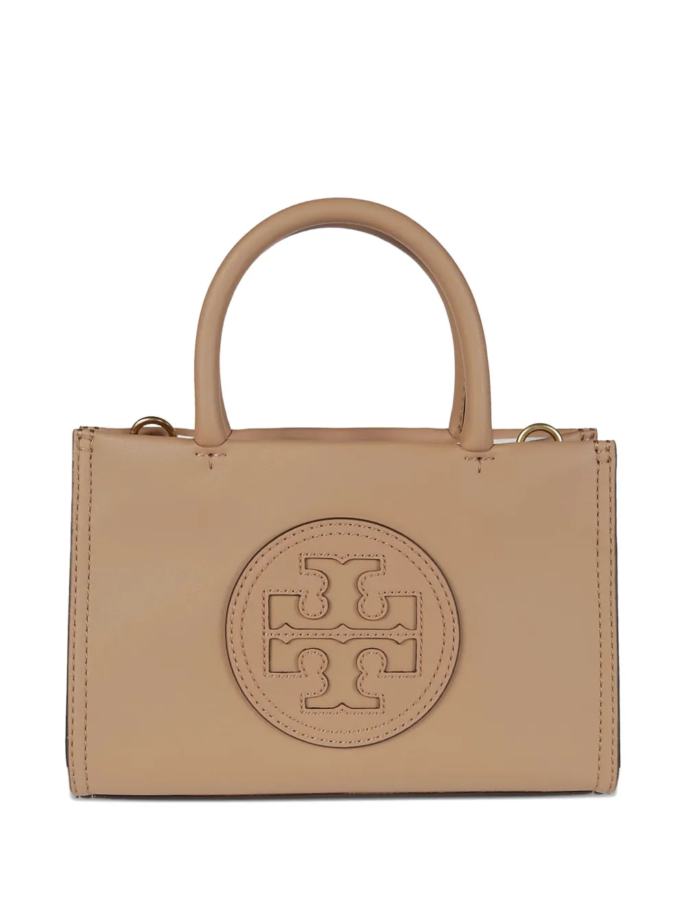 Tory Burch Logo Appliqué Ella Bio Mini Tote In Neutral