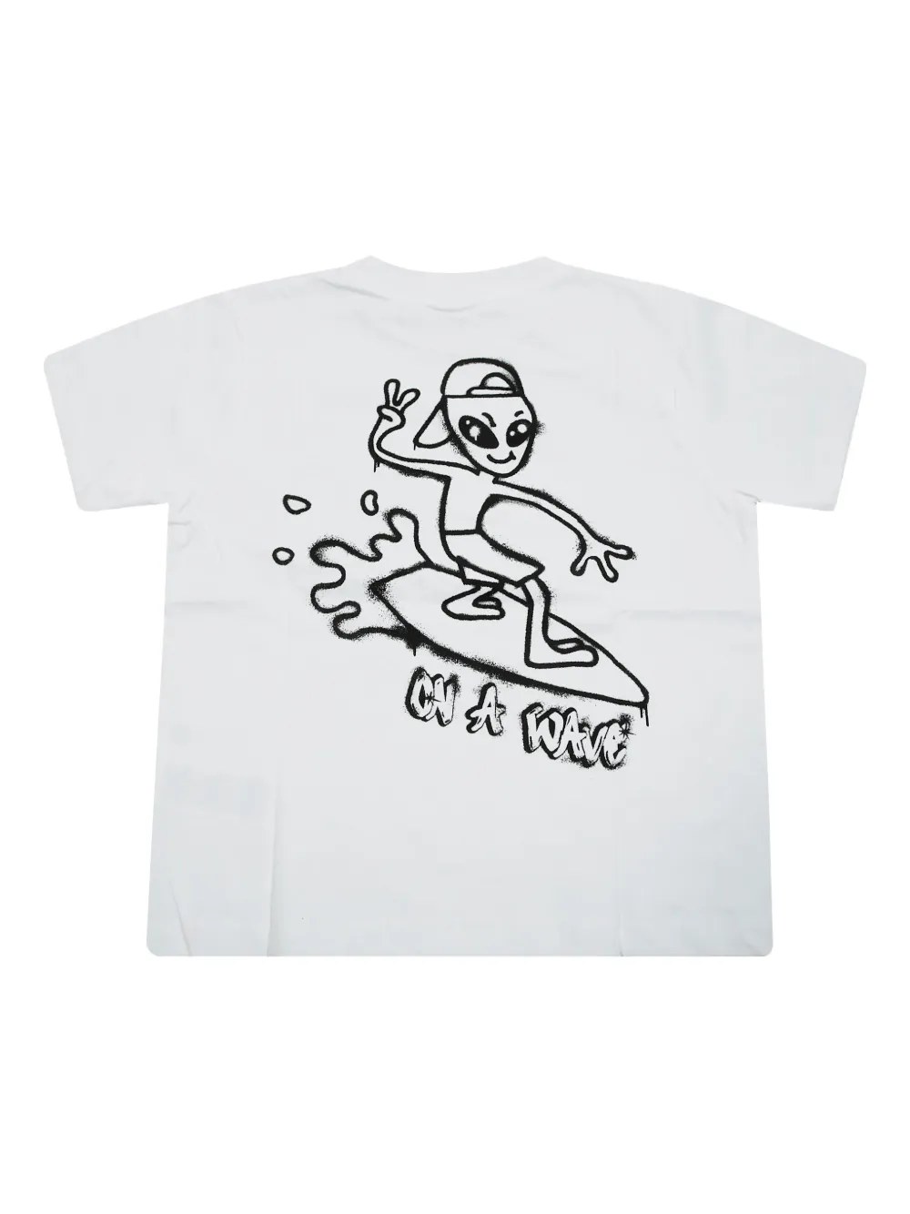 Molo T-shirt met grafische print Wit