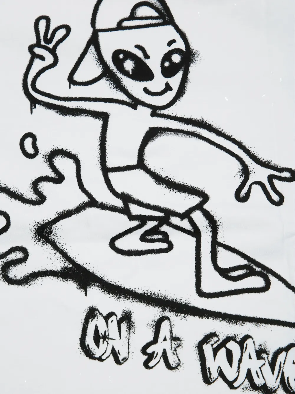 Molo T-shirt met grafische print Wit