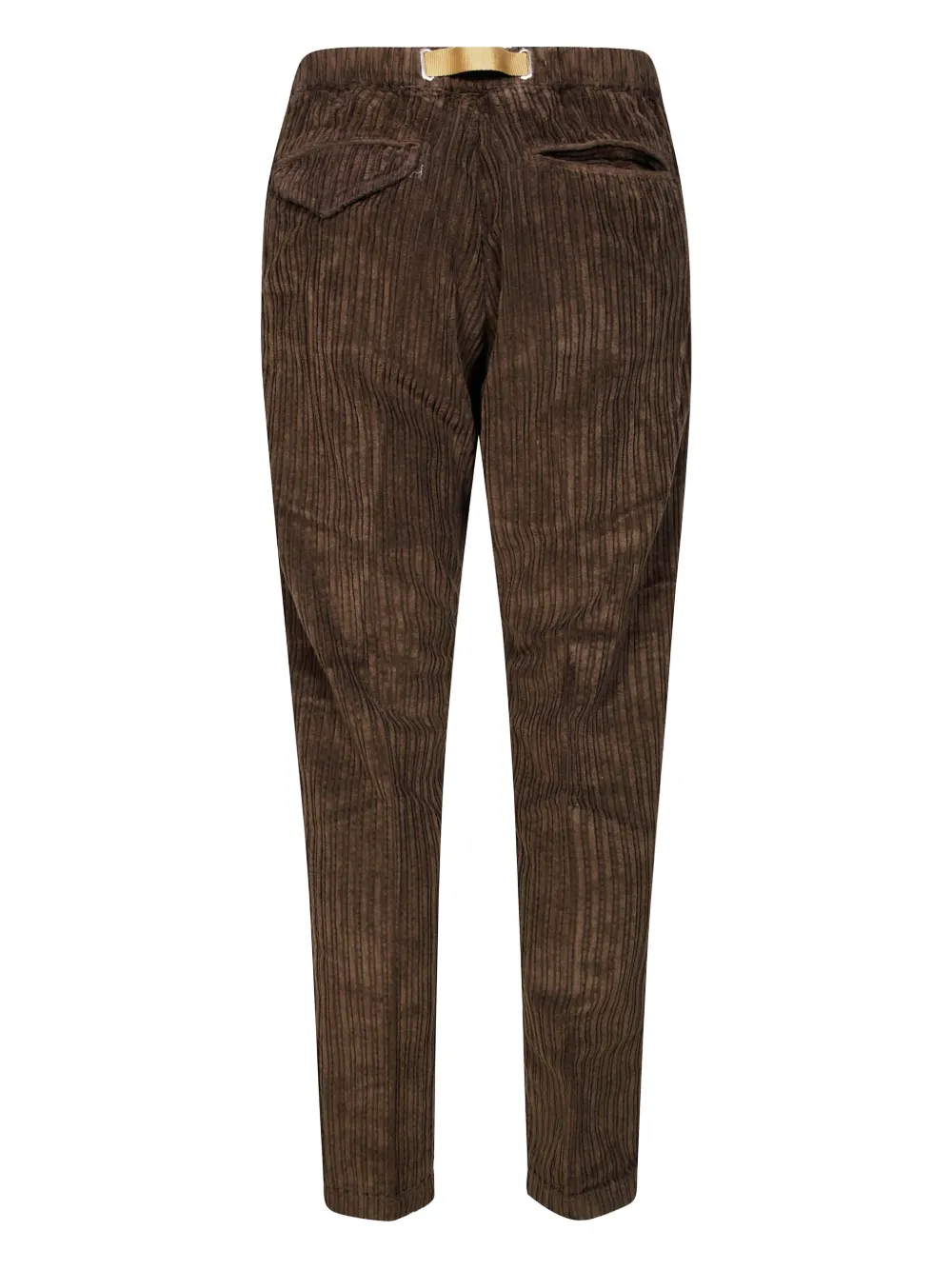 White Sand corduroy drawstring trousers - Bruin