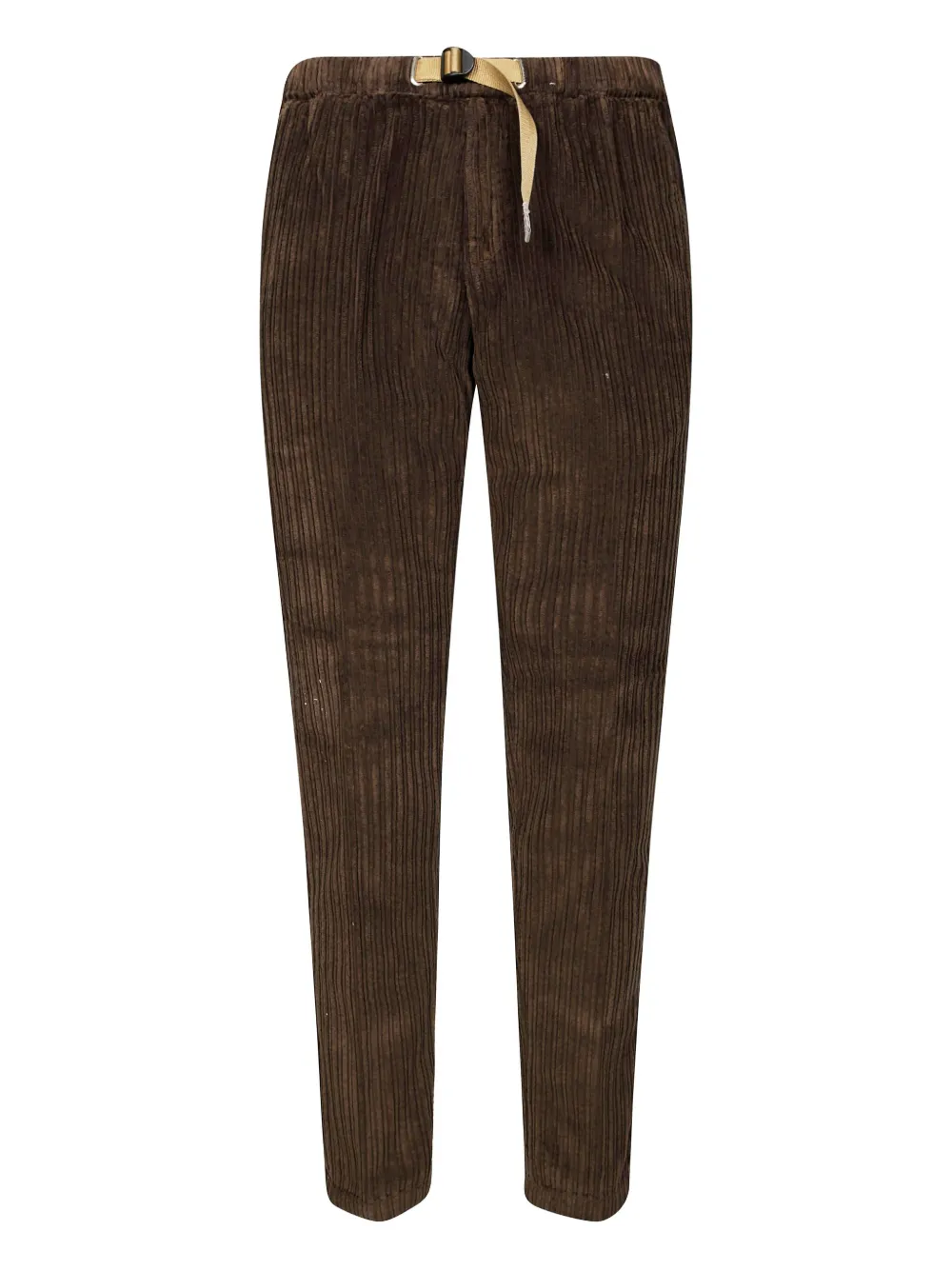White Sand corduroy drawstring trousers | Brown | Image 1