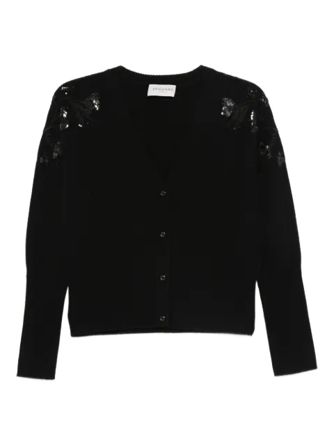 ERMANNO FIRENZE  sequin-embellished cardigan