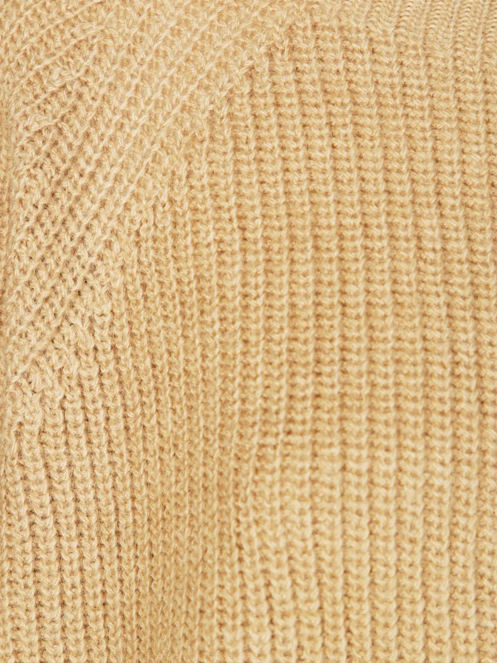 Weekend Max Mara Geribbelde sweater Beige