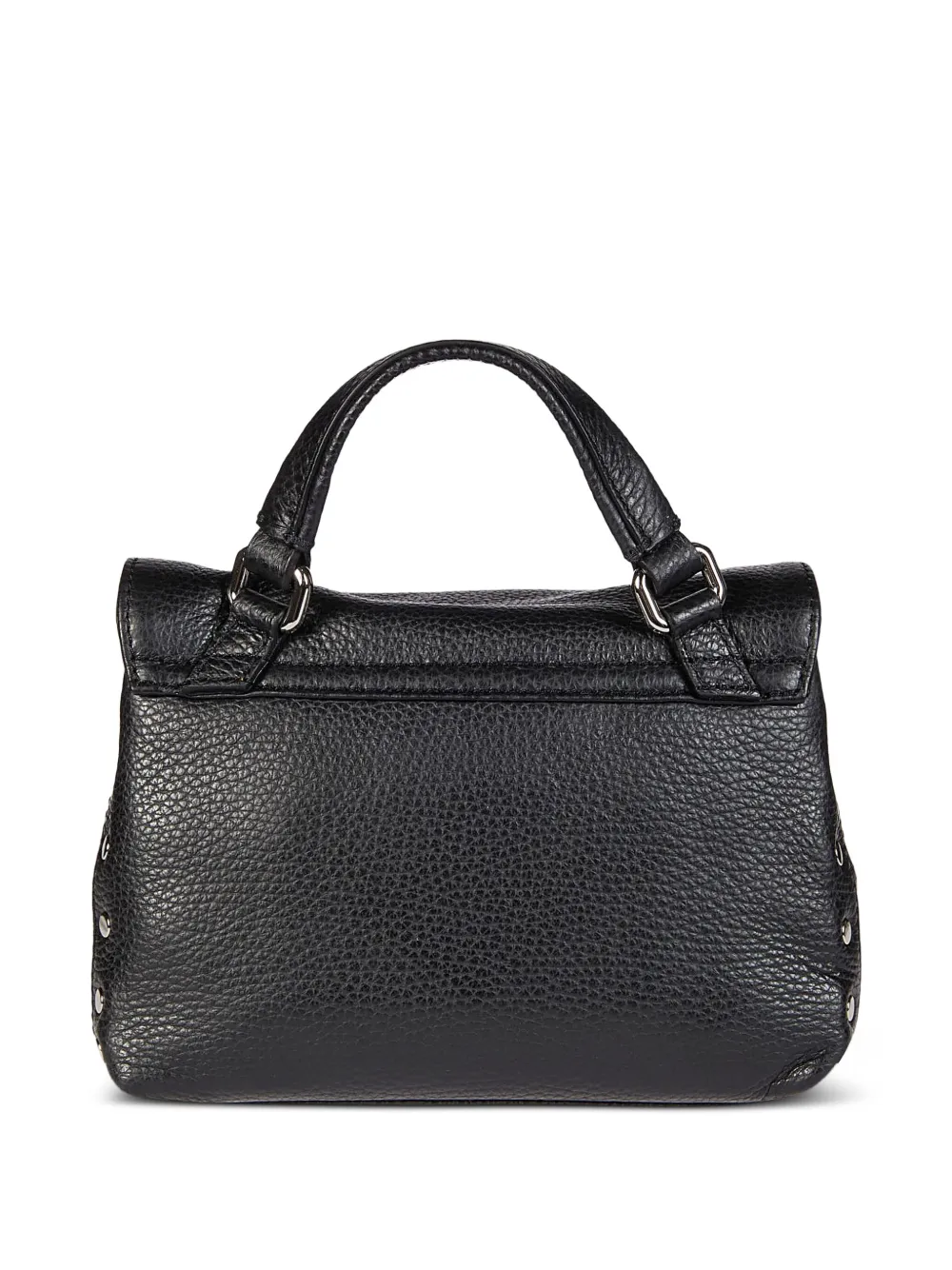 Zanellato Baby Postina shopper met studs - Zwart
