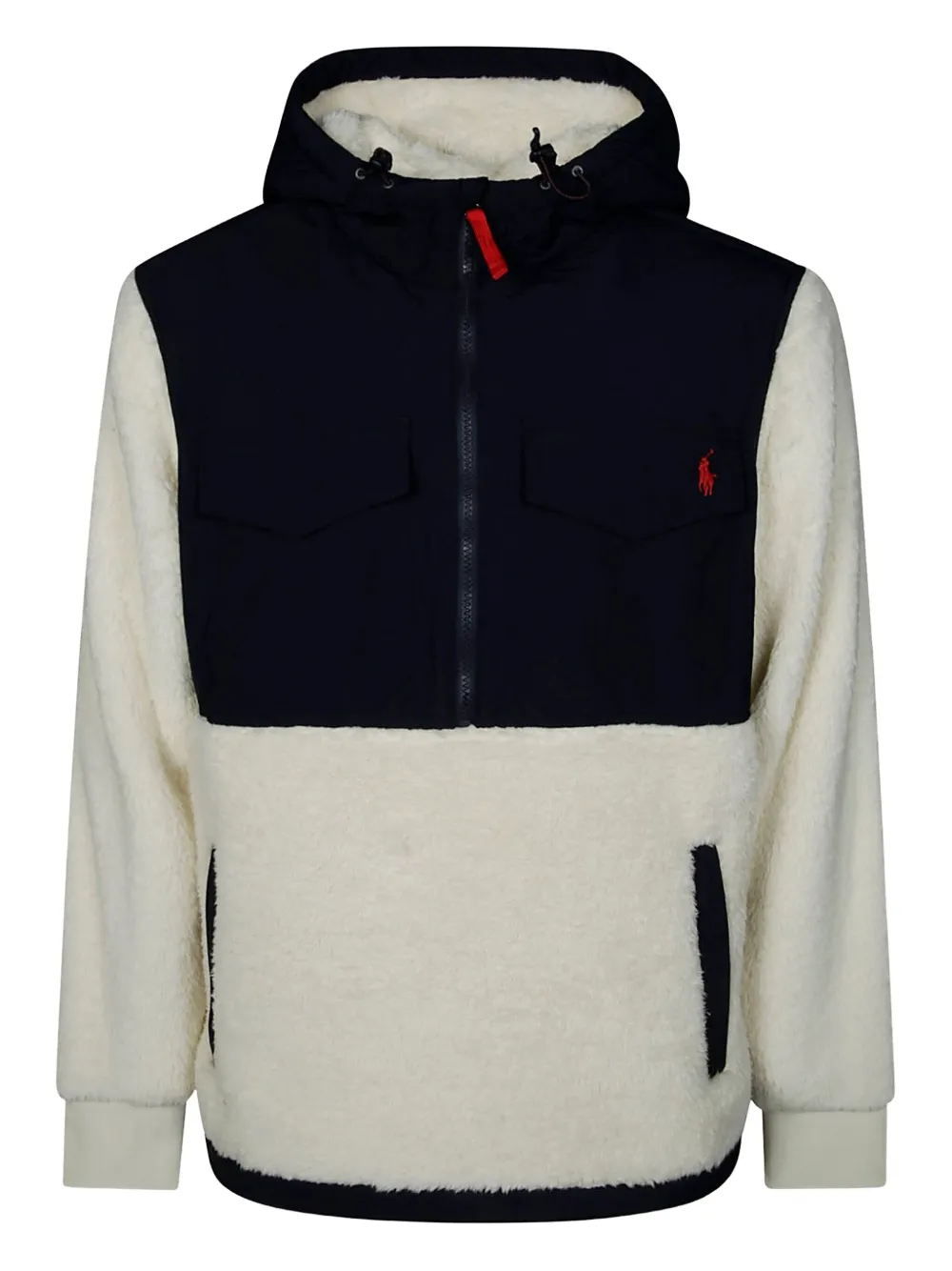 Polo Ralph Lauren logo-detail hoodie - Blue